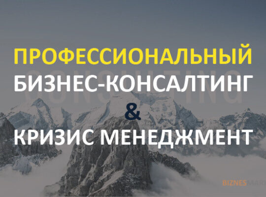 Профессиональный Бизнес консалтинг и Кризис-менеджмент