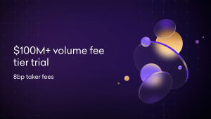 Announcing the Kraken $100M+ volume fee tier trial