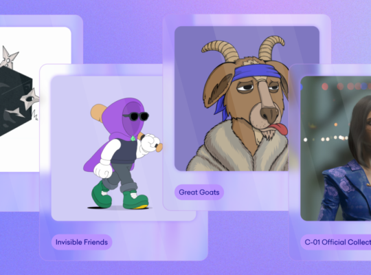 RENGA Black Box, Invisible Friends, Great Goats, C-01 и другие коллекции добавлены в Kraken NFT