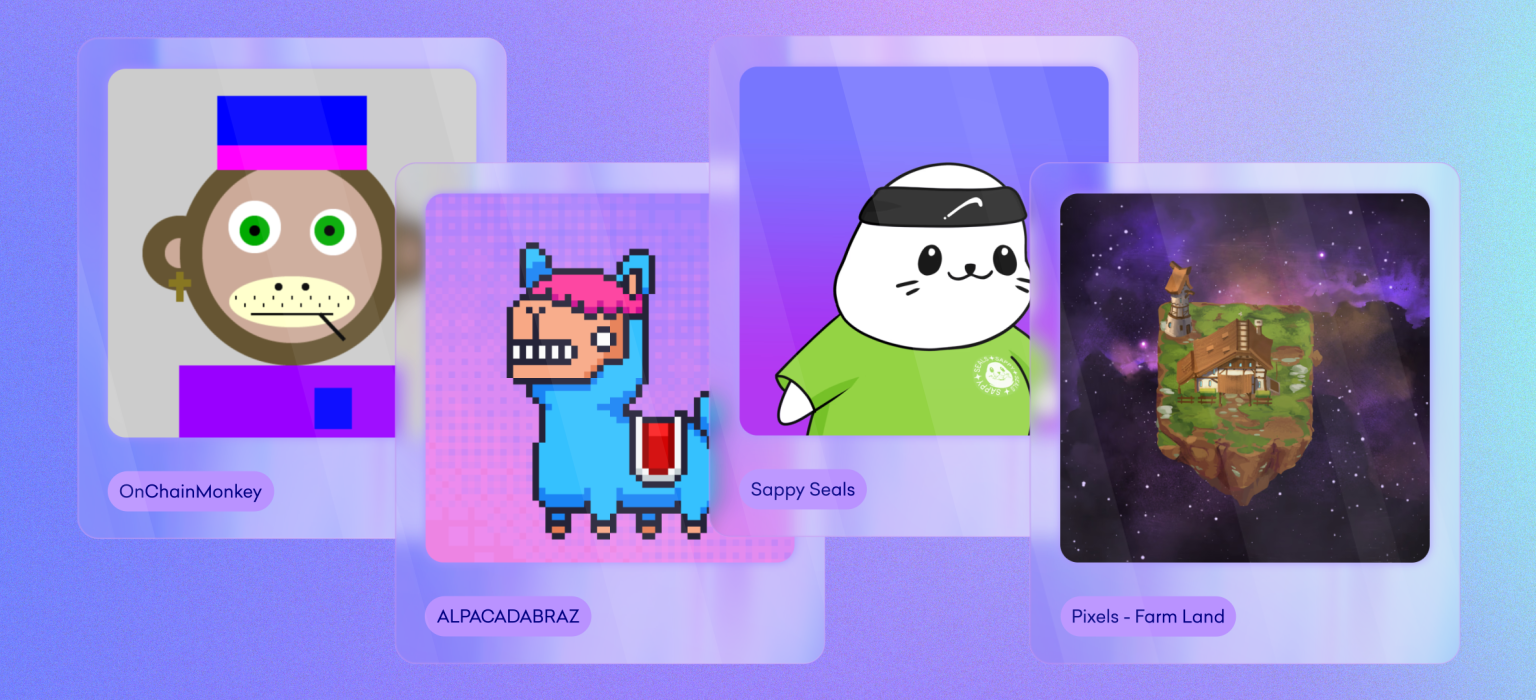 On Chain Monkey, ALPACADABraz, Sappy Seals, Pixels — Farm Land и другие коллекции добавлены в Kraken NFT
