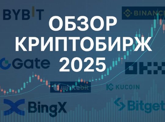 🚀 Обзор криптобирж 2025: Binance, Bybit, Bitget, OKX, Gate.io, KuCoin, BingX и WhiteBIT