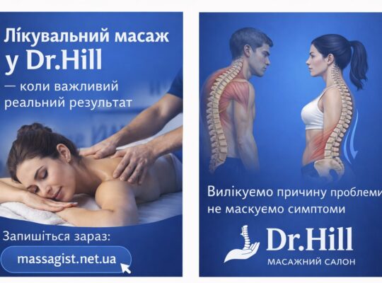 Центр лікувального масажу у Дніпрі