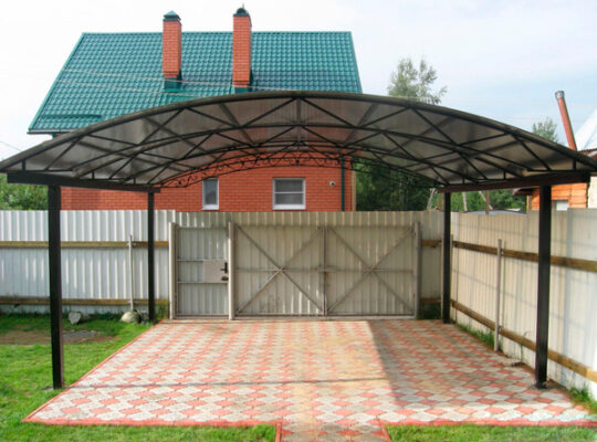 Навіс над автостоянкою, навіс над автомобілем – від виробника